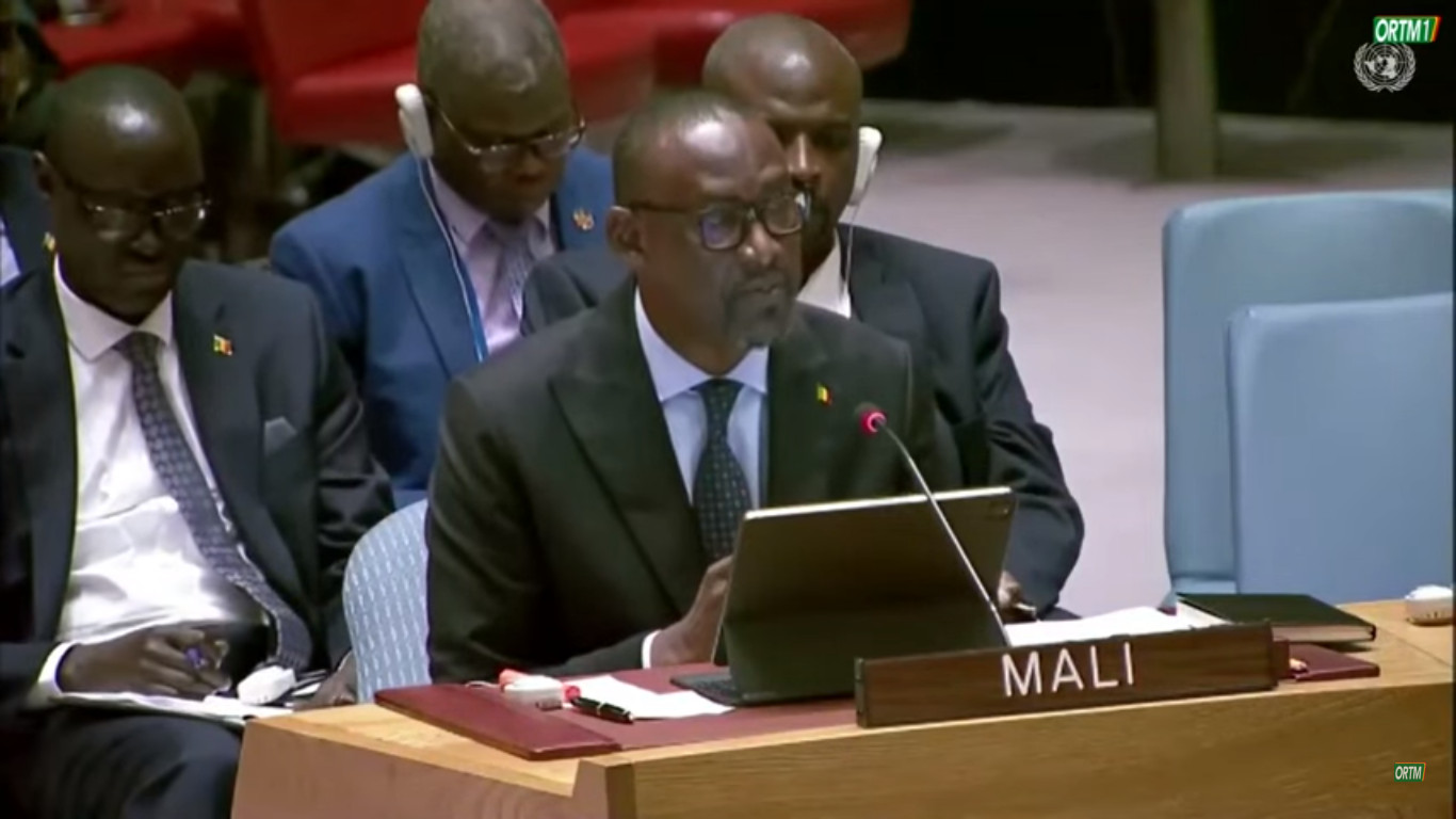 Le ministre des affaires étrangères du Mali menace la France au conseil de sécurité de l’ONU.