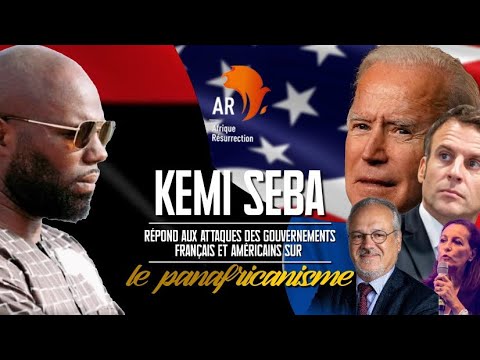 FRANCE ET USA: Kemi Seba répond aux attaques occidentales contre le panafricanisme