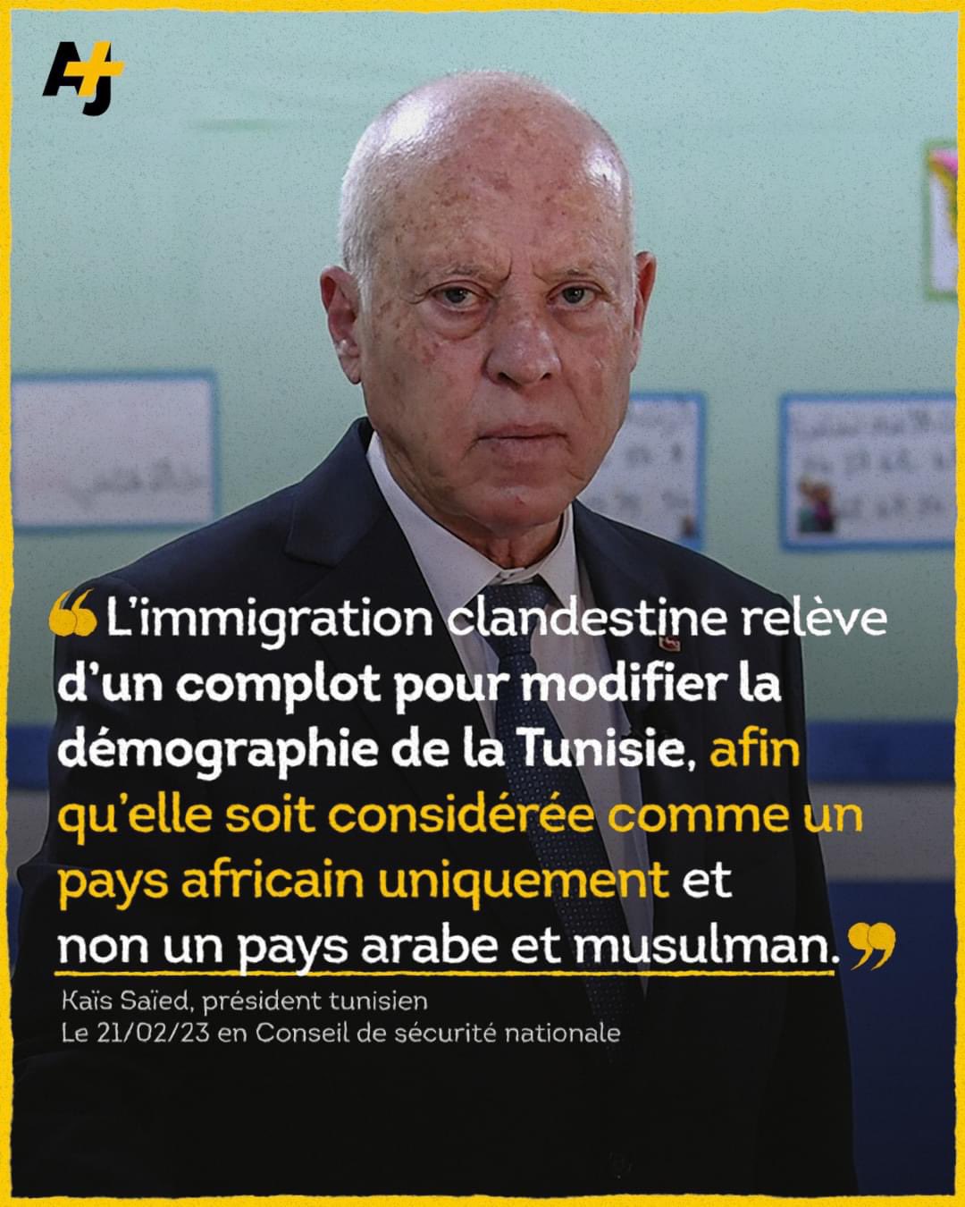 Triste propos tenus par le Président actuel de Tunisie sur le continent Noir de Kama