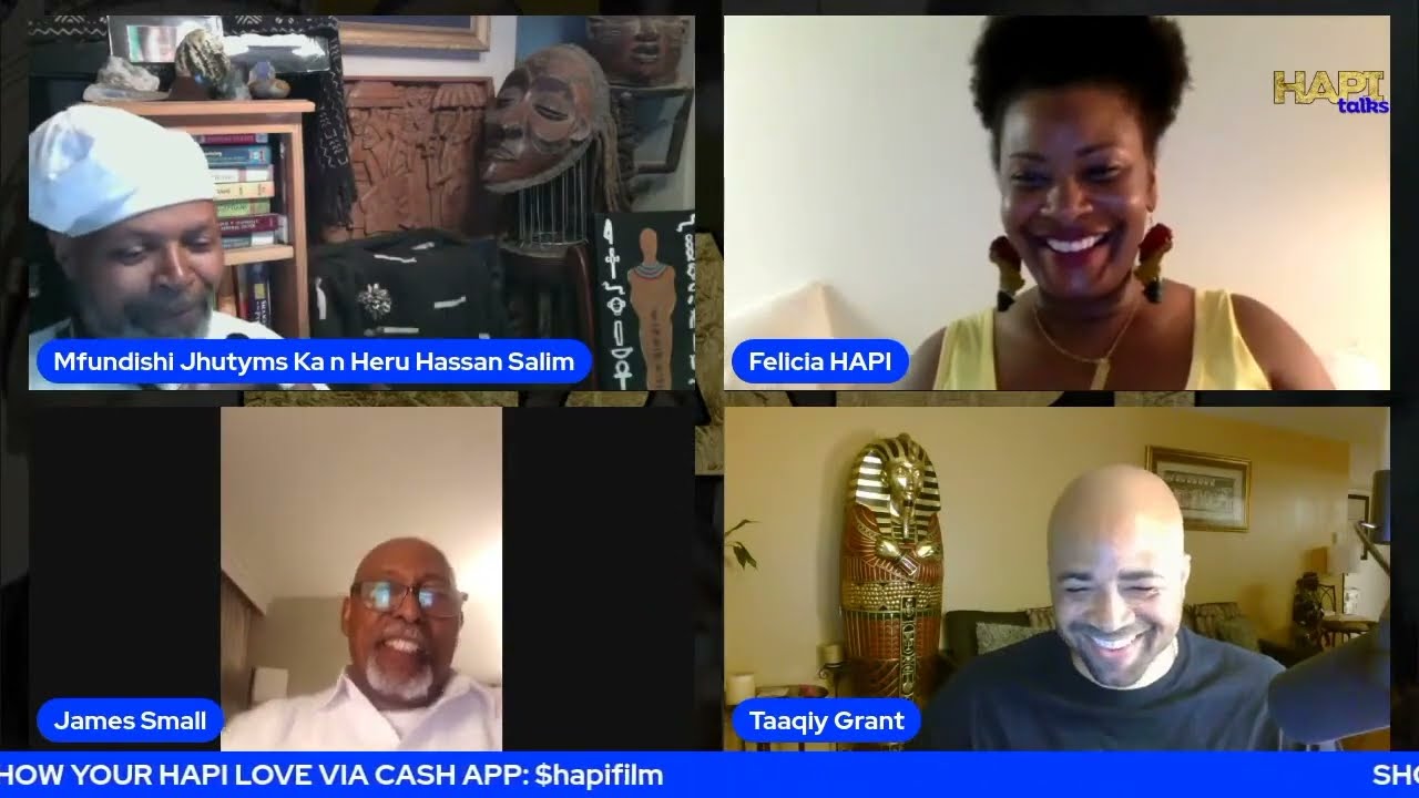 Special Edition: HAPI Talks (Short) about Freedom & Identity with Prof. Small & Mfundishi Jhutyms